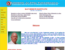 Tablet Screenshot of budoshin.com